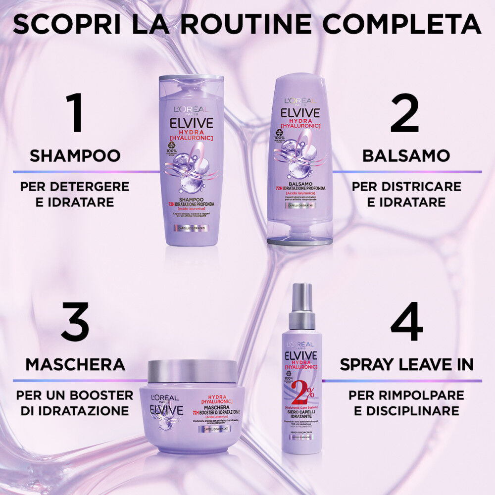 Elvive Siero Capelli Idratante Spray Senza Risciacquo 150 ml, , large