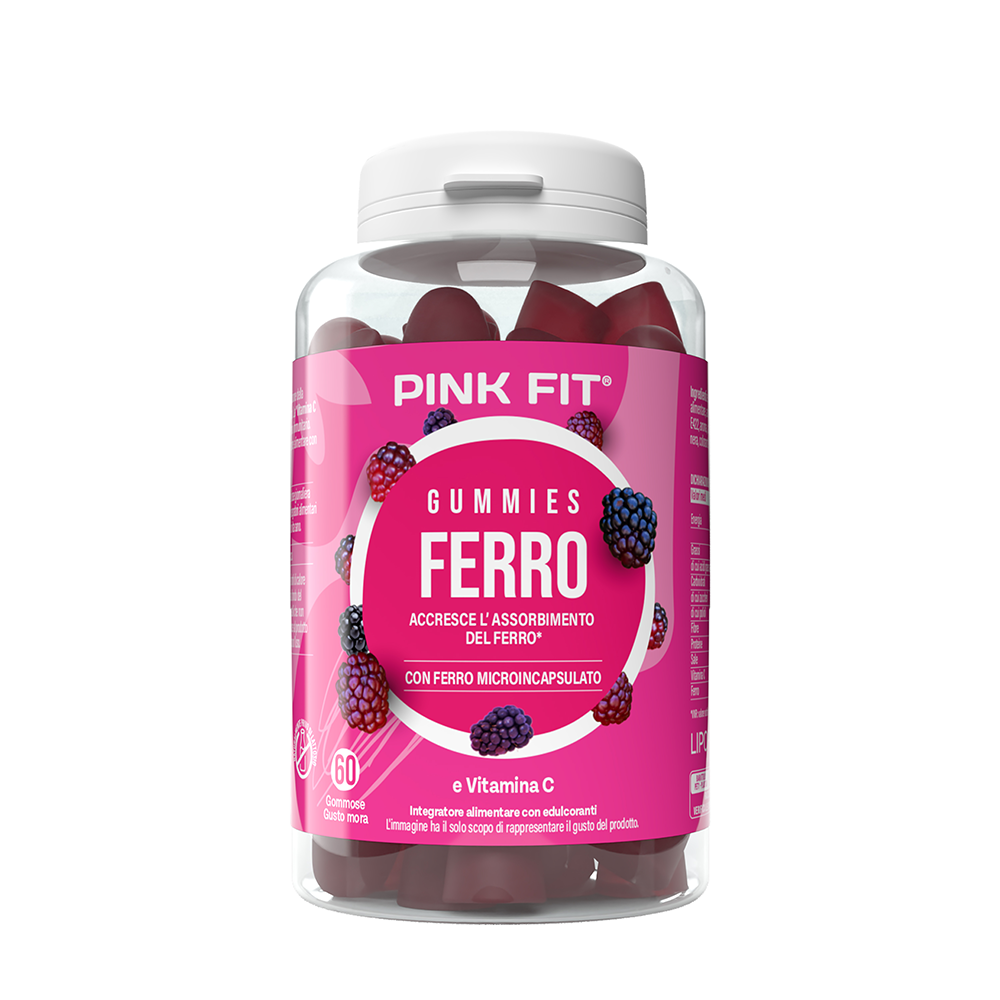 Pink Fit Ferro Gummies 60 Compresse - -