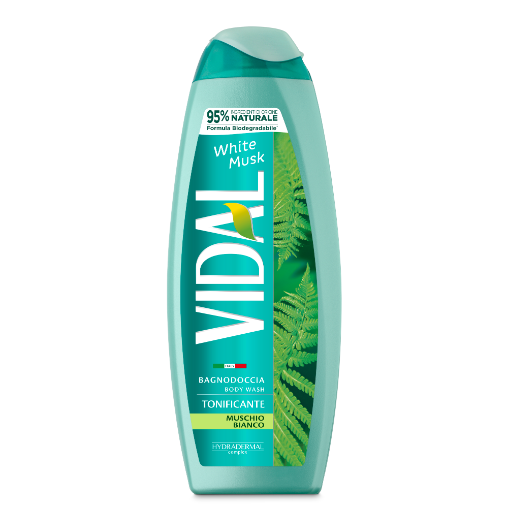 Vidal White Musk Bagno Tonificante Muschio Bianco 500 Ml - --image