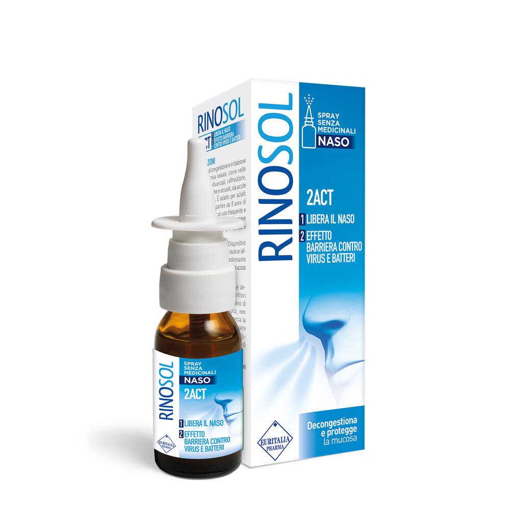 Rinosol 2act Spray Nasale 15 ml, , large