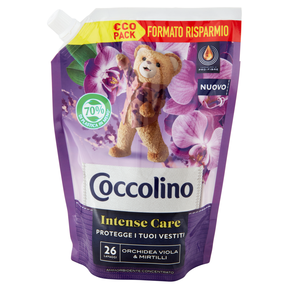 Coccolino Ammorbidente Concentrato Intense Care Eco Pack Assortito 26 Lavaggi , , large