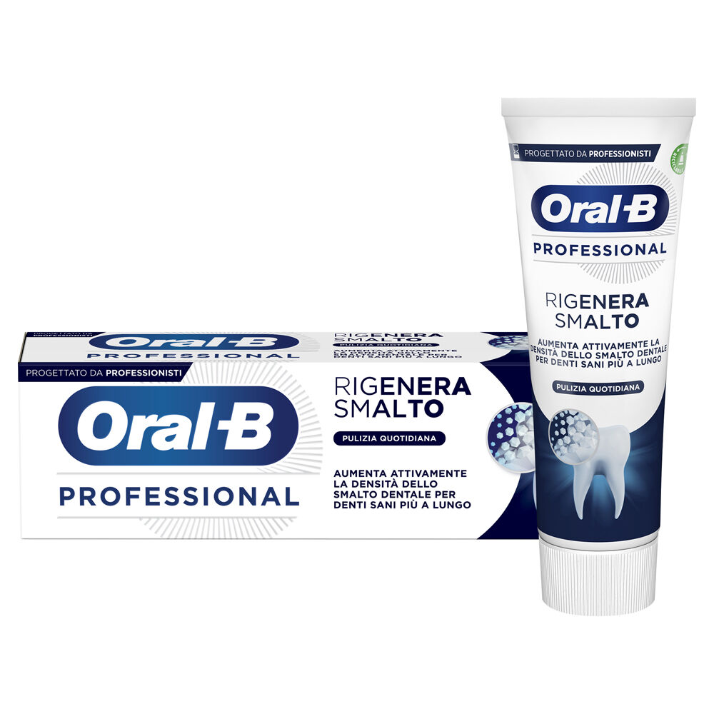Oral-B Dentifricio Professional Rigenera Smalto Pulizia Quotidiana 75ml, , large