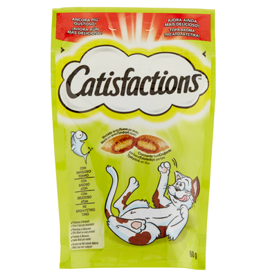 Catisfactions Snack Gatto con Favoloso Tonno 60 g