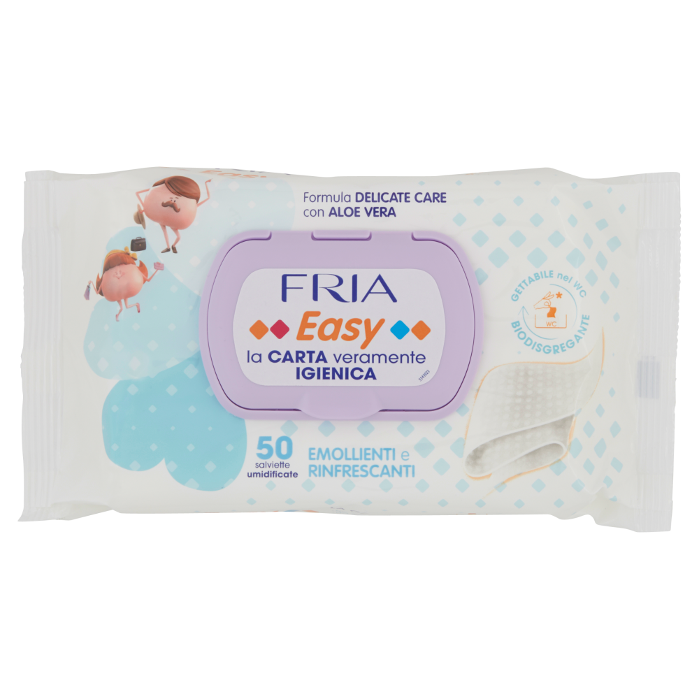 Fria Igenica Umidificata 50 Salviette, , large