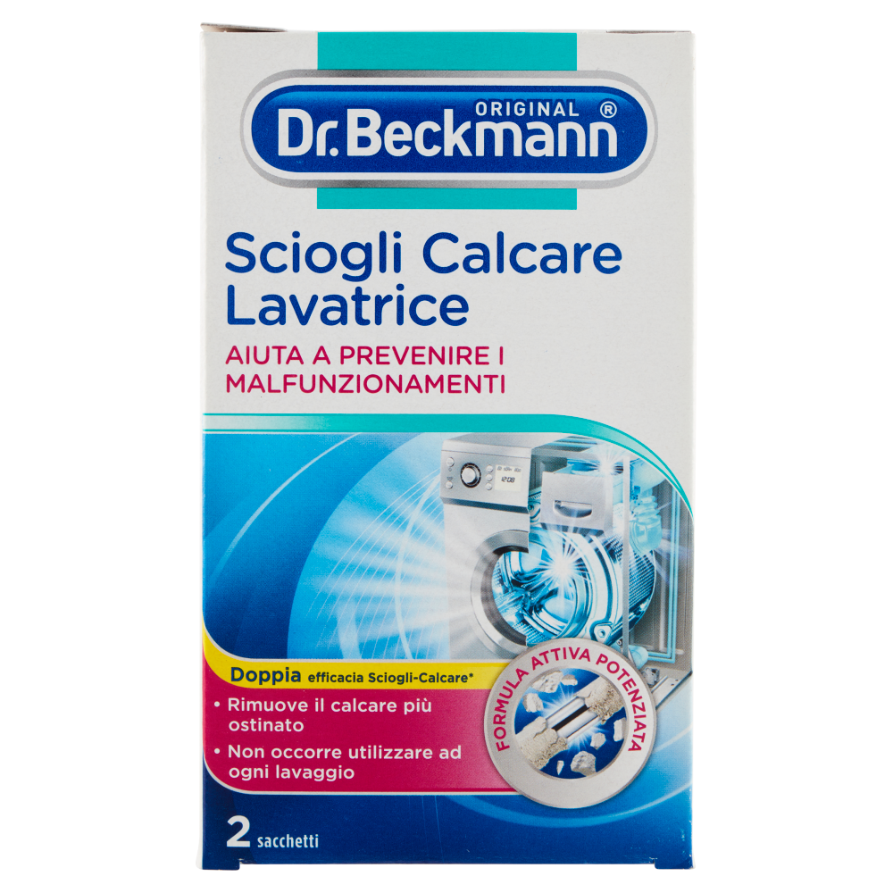 Dr. Beckmann Sciogli Calcare Lavatrice 2 Sacchetti Da 50 g, , large
