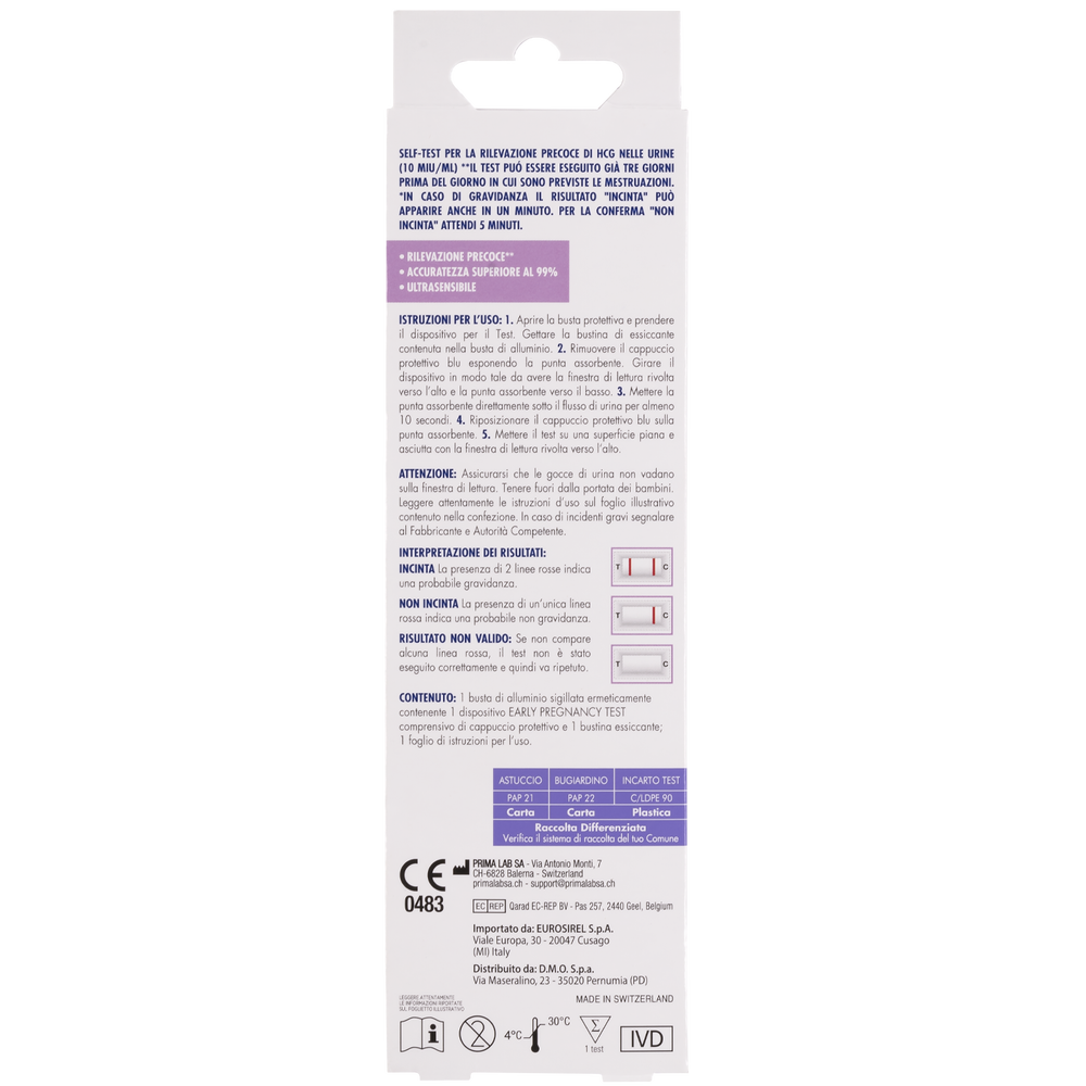 Essere Benessere Test di Gravidanza 1 pz, , large