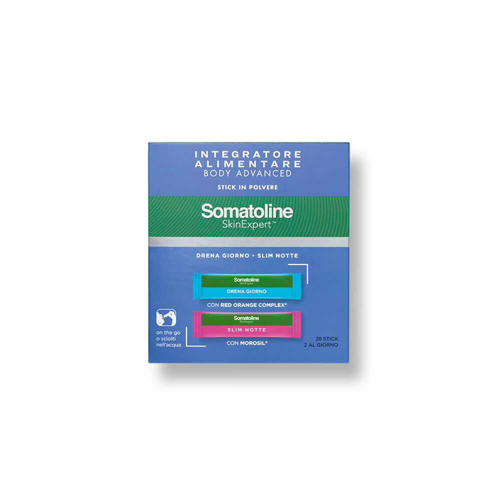 Somatoline Body Advanced Integratore Drenante e Dimagrante 28 stick, , large