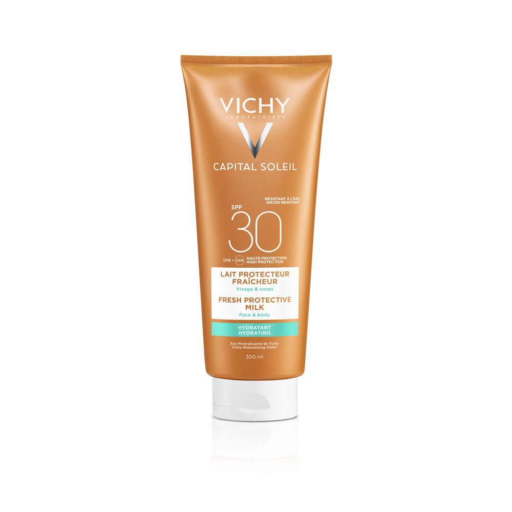 Vichy Capital Soleil Latte Idratante Spf 30 300 ml, , large