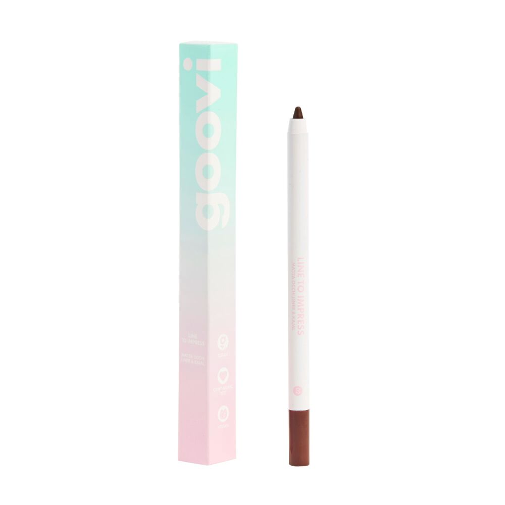 Goovi Matita Occhi Liner & Kajal 02 Brown, , large