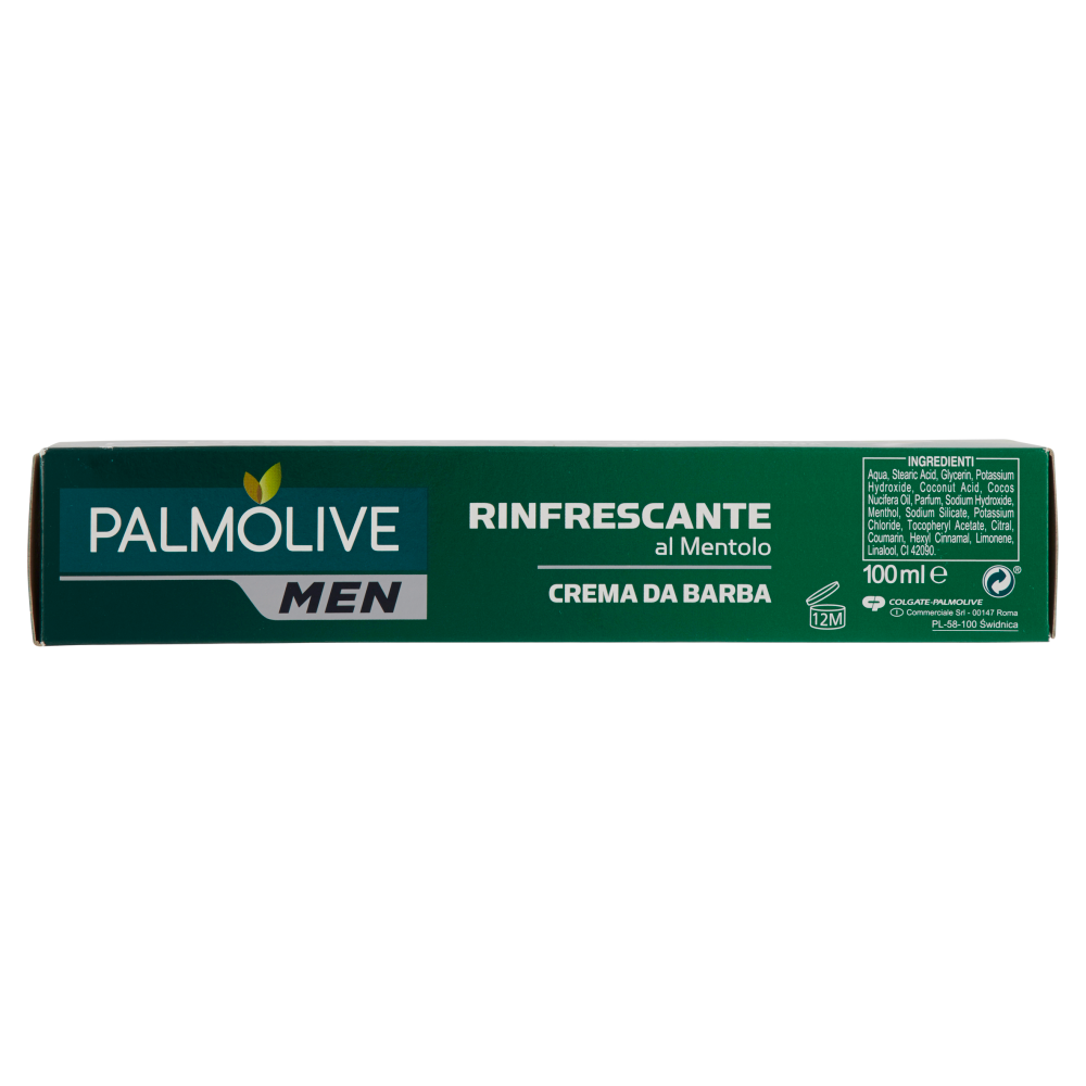 Palmolive Crema da Barba Men Rinfrescante al Mentolo 100 ml, , large