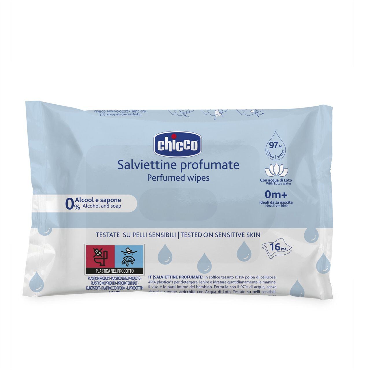 Chicco Salviette Pocket 16 Pezzi - Immagine 9