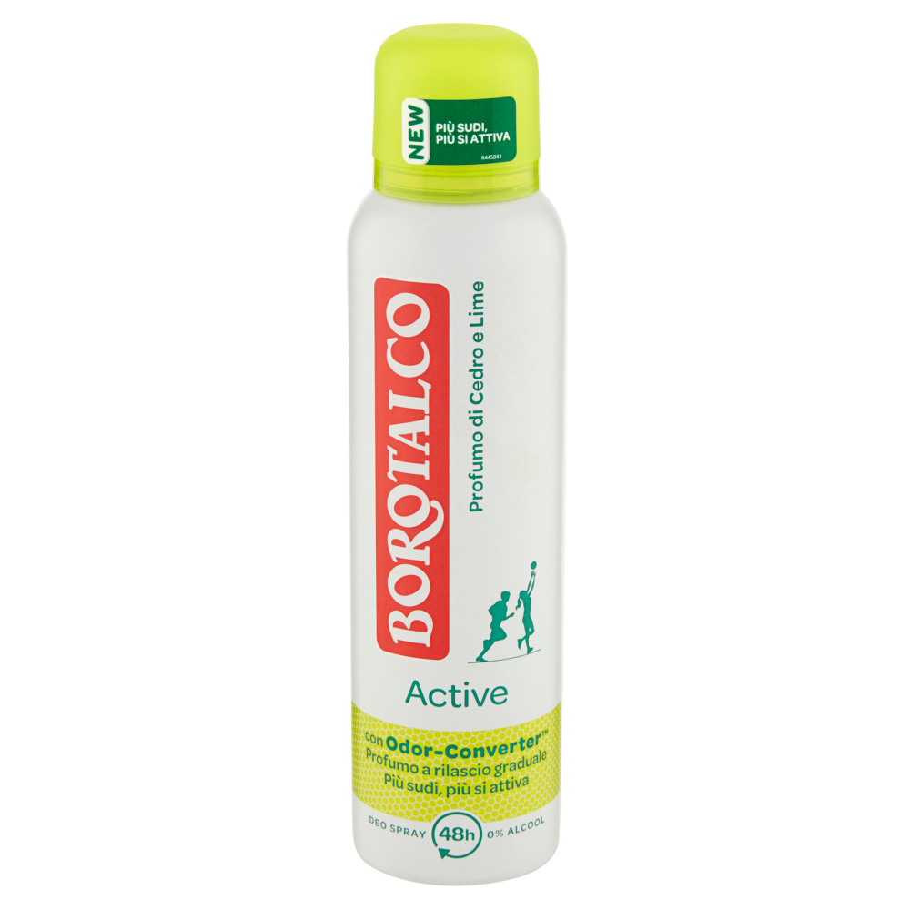 Borotalco Deo Active Spray Cedro 150ml - -