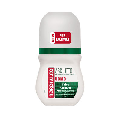 Borotalco Uomo Deodorante Roll-On Talco 50ml