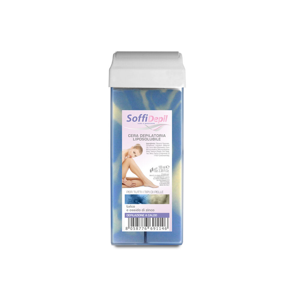 Soffidepil Roller Bicolor Talco e Zinco 100 ml, , large
