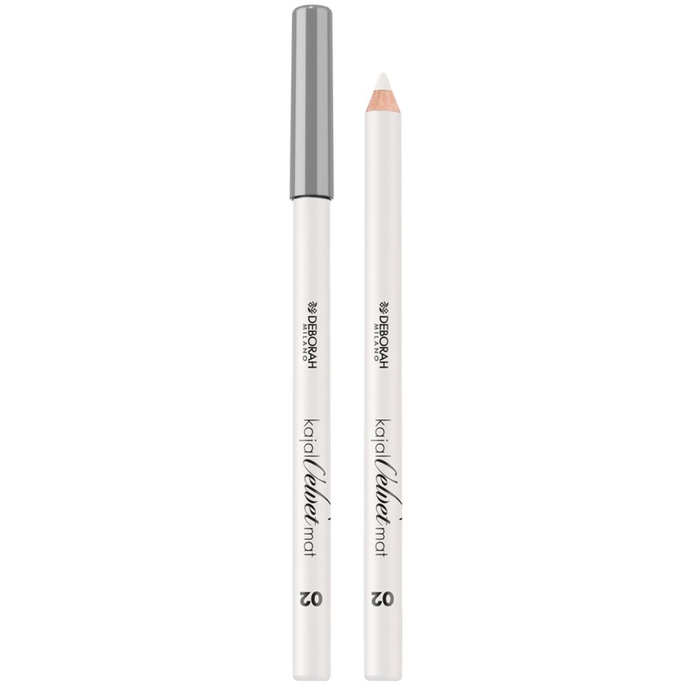 Deborah Matita Occhi Kajal Velvet Mat Bianco 02, , large