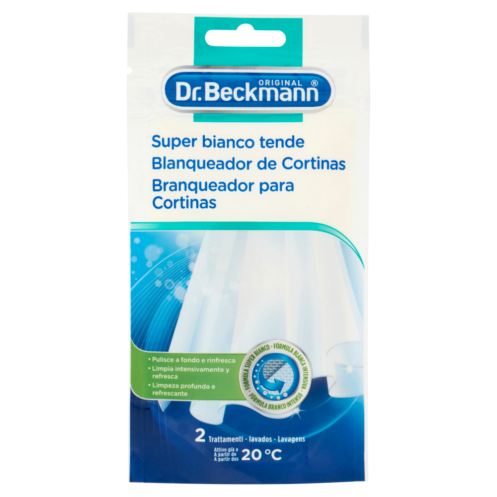 Dr. Beckmann Super bianco tende 80 g - -