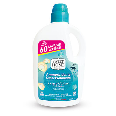Sweet Home Ammorbidente Super Profumato Fresco Cotone 60 Lavaggi