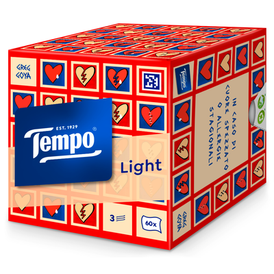 Tempo Light Box 60 Fazzoletti