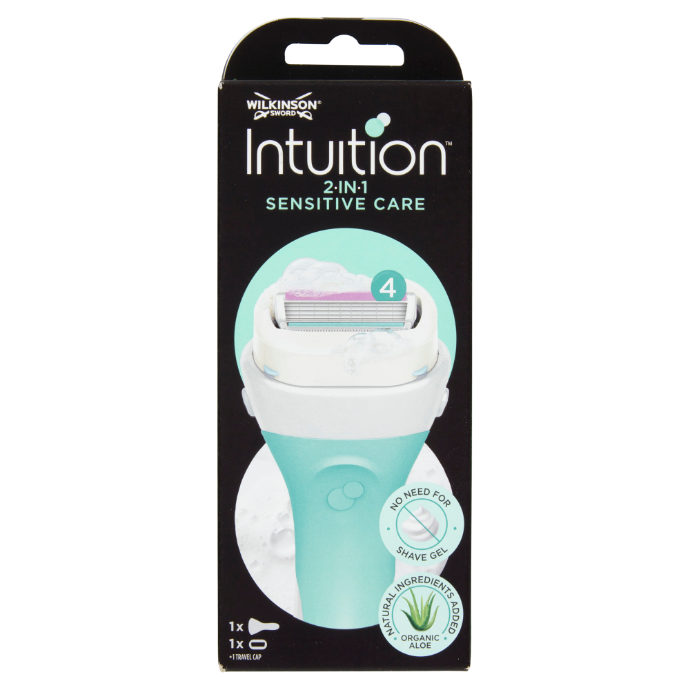 Wilkinson Sword Rasoio Intuition 2in1 Sensitive Care - -