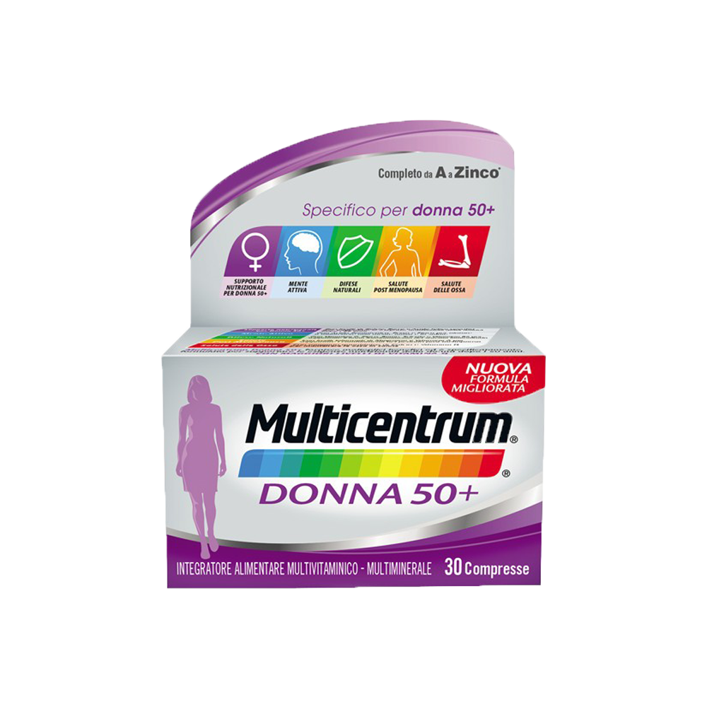 Multicentrum Donna 50+ 30 Compresse, , large