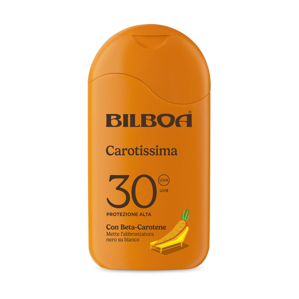 Bilboa Crema Solare Carotissima SPF 30 200 ml - -