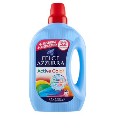 Felce Azzurra Active Color Detersivo Lavatrice 32 Lavaggi