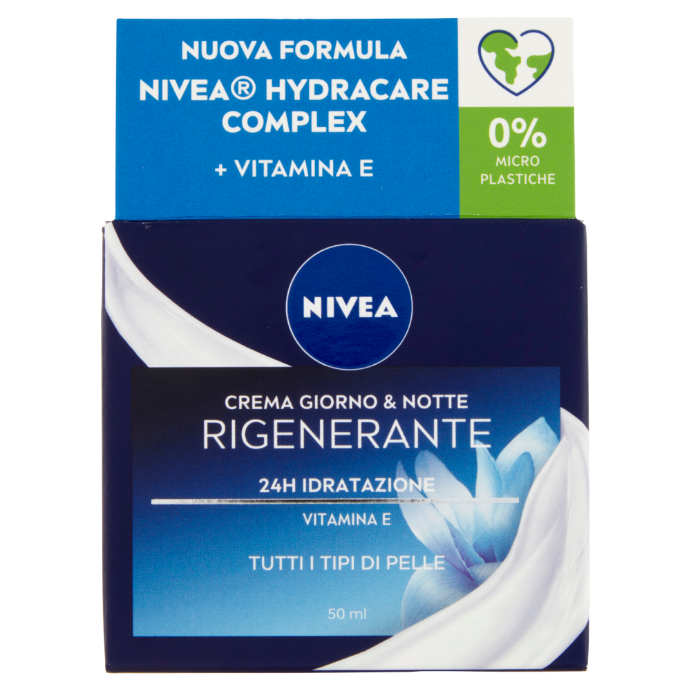 Nivea Essentials Super Idratante 24H No Stop + Rigenerante Crema Giorno & Notte 50 ml - -