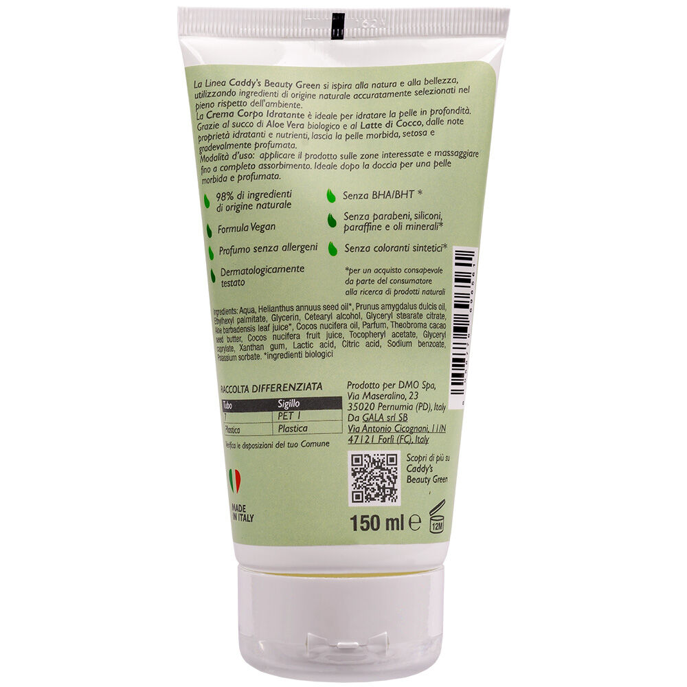 Caddy's Beauty Green Crema Corpo Idratante 150 ml, , large