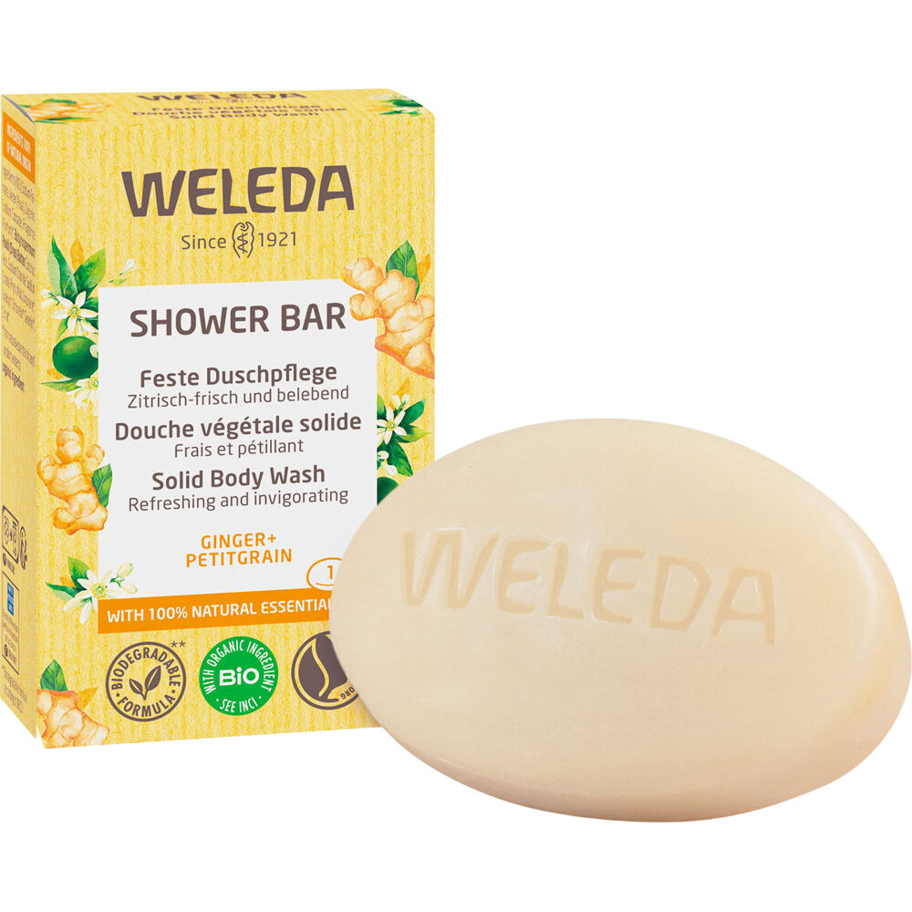 Weleda Bagnodoccia Solido Zenzero 75g, , large