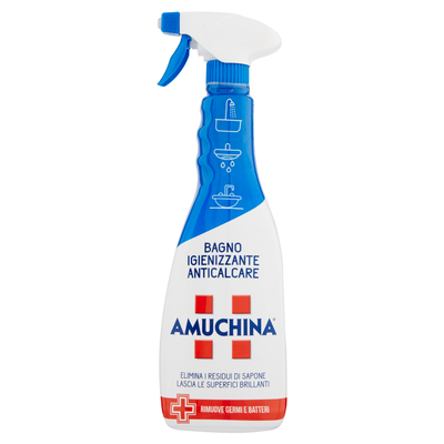 Amuchina Spray Bagno Igienizzante Anticalcare 750 ml