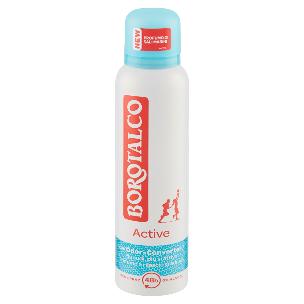 Borotalco Active Spray Sali Marini 150ml - -