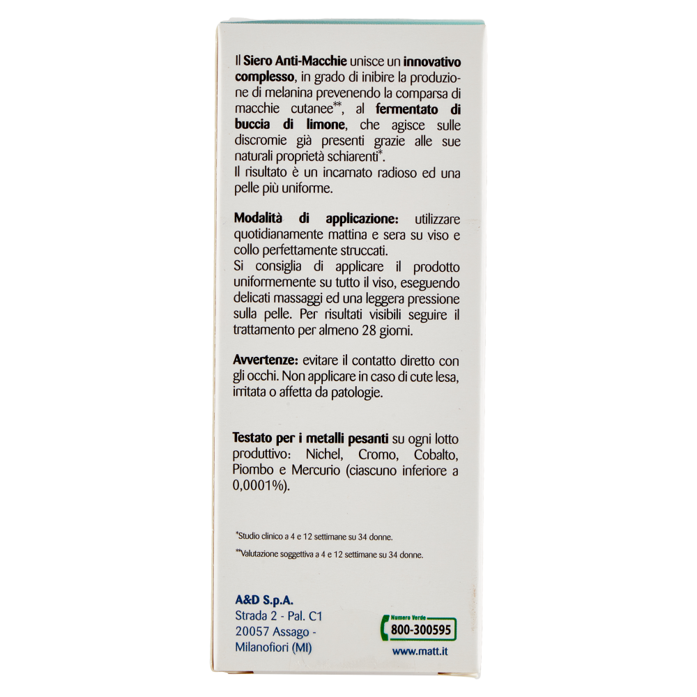 Matt Divisione Pharma Siero Viso Anti-Macchie 30ml, , large