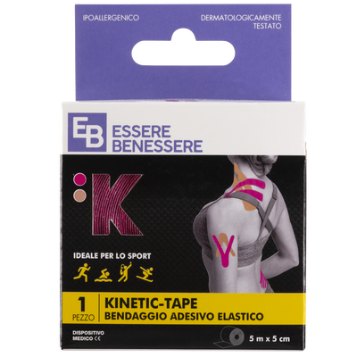 Essere Benessere Kinetik Pelle/Fucsia 5mx5cm 1pz