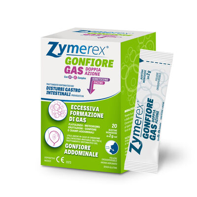 Zymerex Gas Doppia Azione 20 Bustine