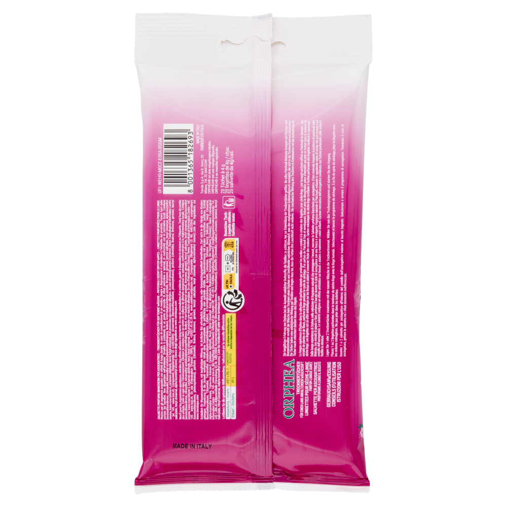 Orphea Salviette Profuma Biancheria per Asciugatrice Patchouli  20 Pezzi, , large