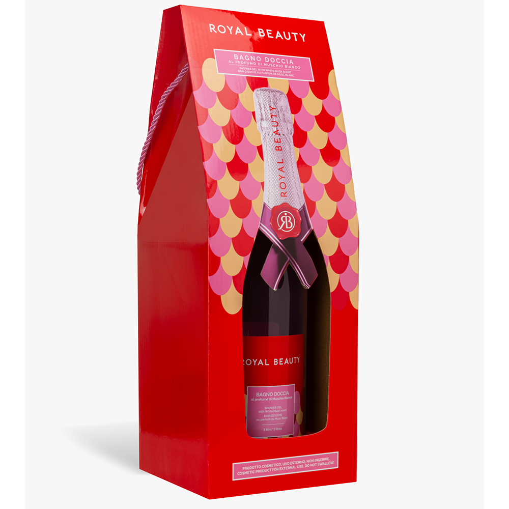 Royal Beauty Cofanetto Bagnoschiuma Muschio Bianco 3L	, , large