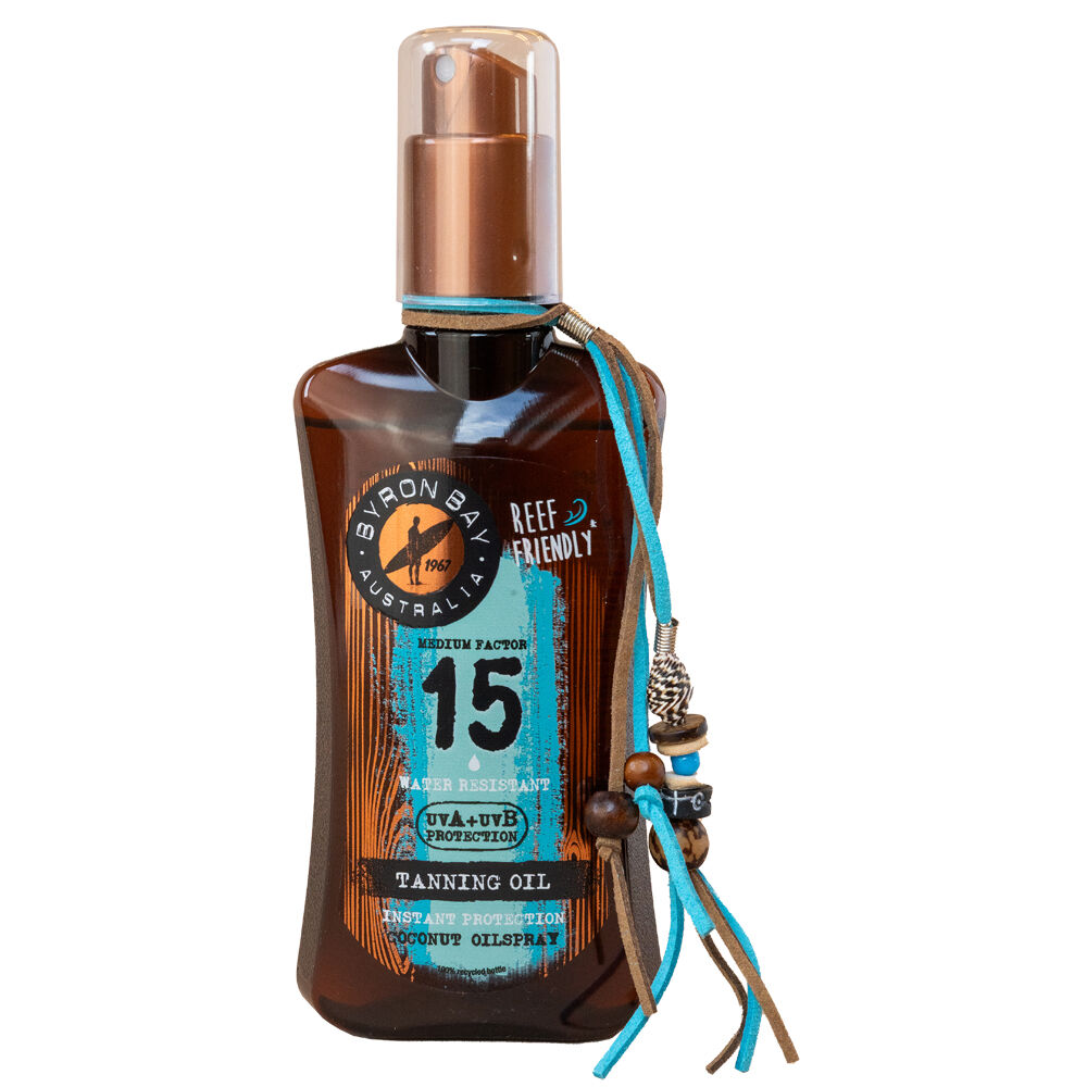 Byron Bay Olio Cocco SPF15 200ml, , large