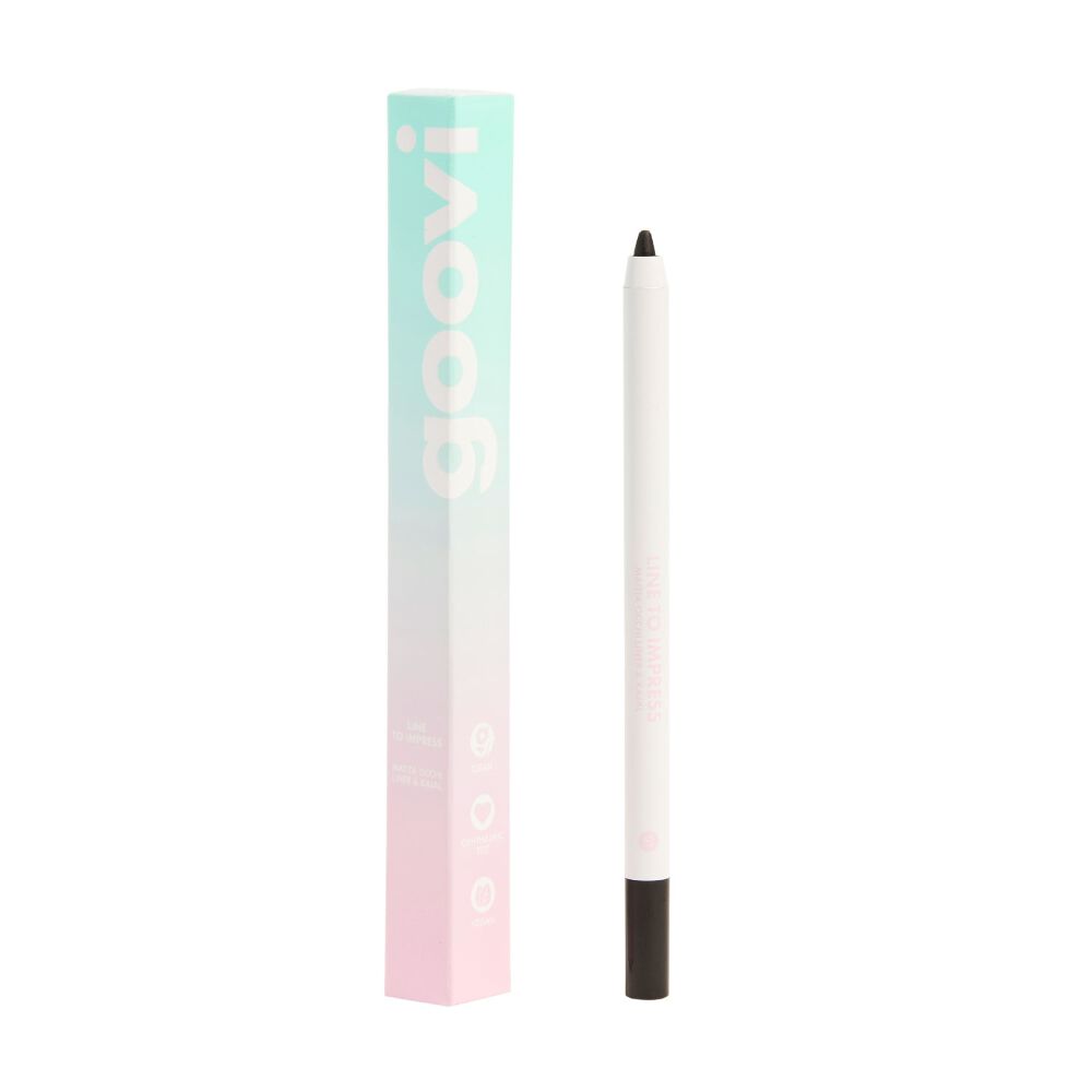 Goovi Matita Occhi Liner & Kajal 01 Black, , large