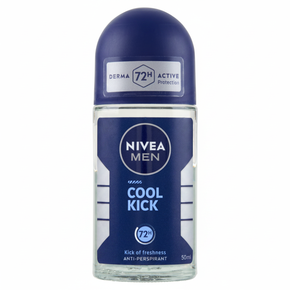 Nivea Men Cool Kick Deodorante Uomo Roll-on 50ml - -