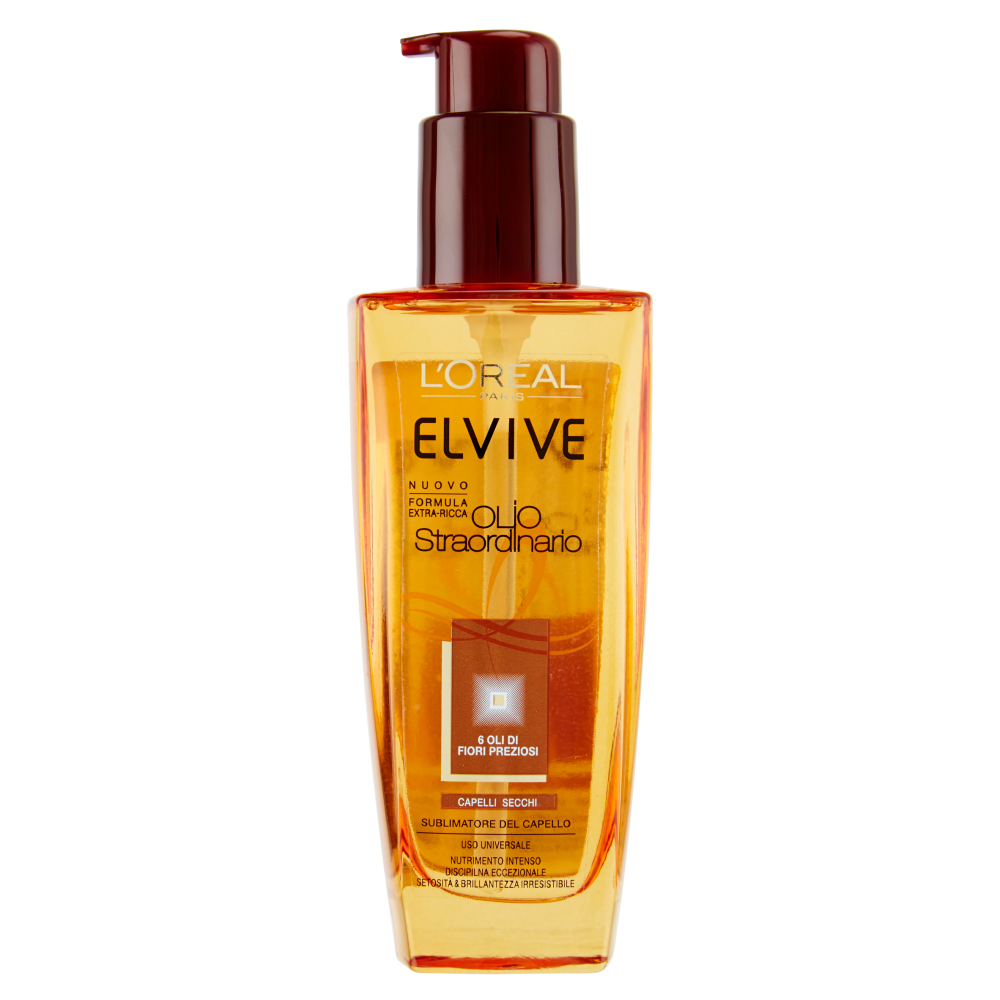 Elvive Olio Straordinario Capelli Secchi 100 ml, , large