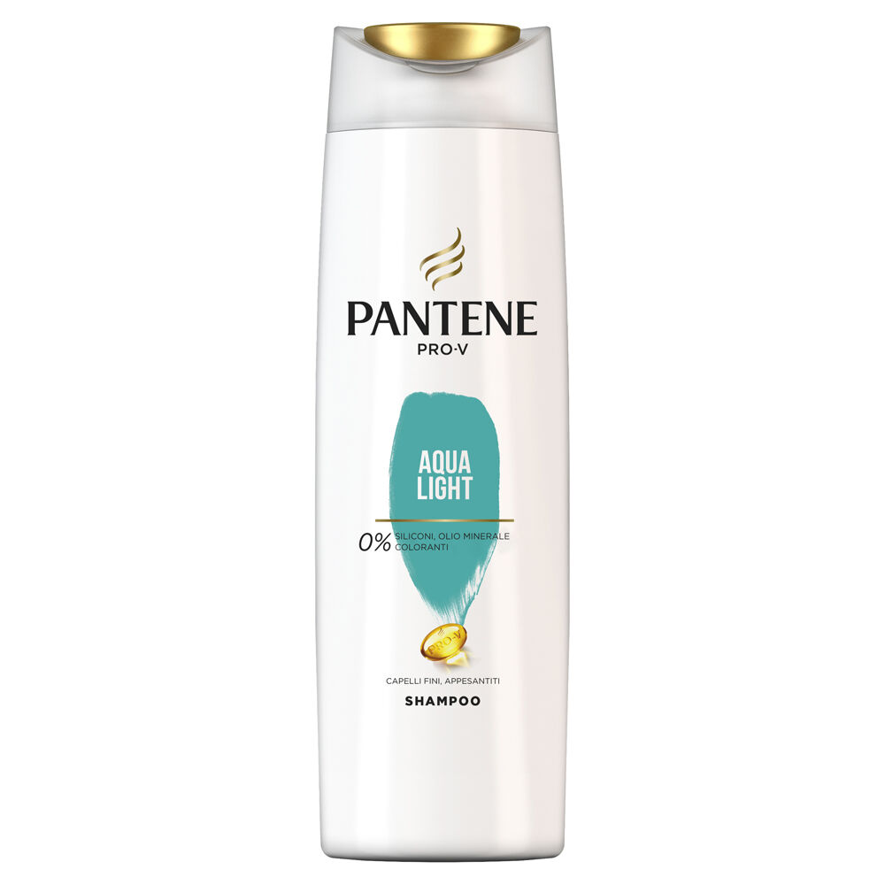 Pantene Pro-V Shampoo Aqua Light, Capelli Fini Appesantiti 250 ml - -