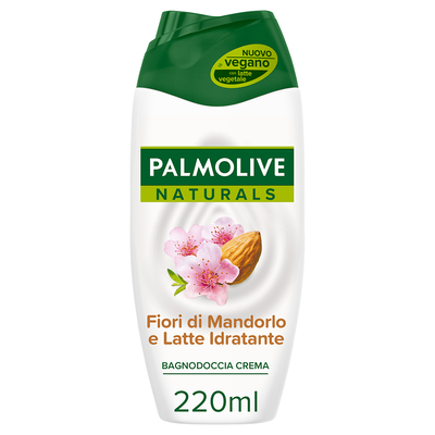 Palmolive Bagnoschiuma Naturals Fiori di Mandorlo con Idratante 220 ml