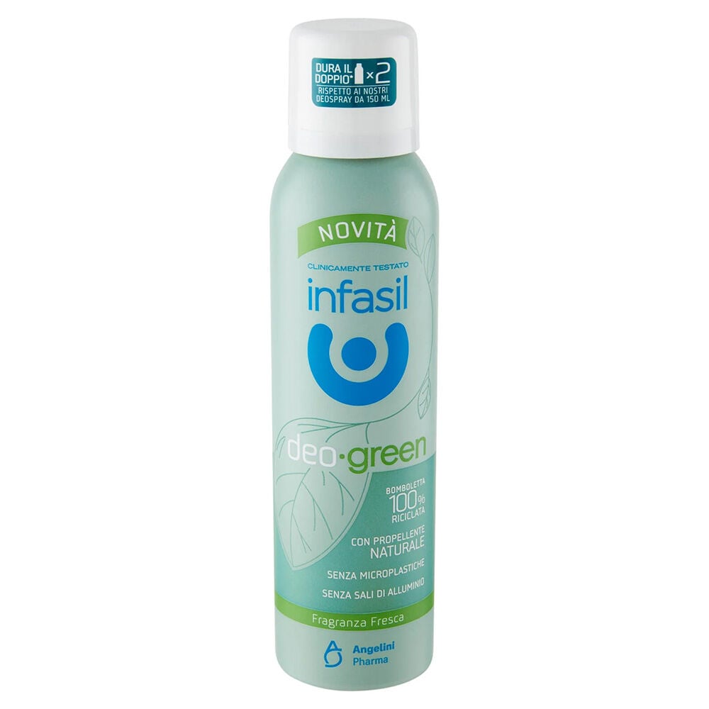 INFASIL - Deo Green fragranza fresca - deodorante spray 125 ml - Immagine 3