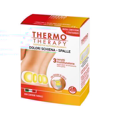 Thermotheraphy Cerotto Multifunzione Schiena e Spalle 3 Pezzi