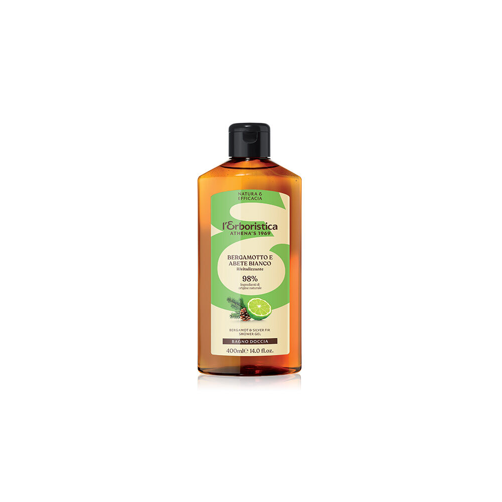L'Erboristica Bagno Doccia Bergamotto & Abete Bianco 400 ml, , large
