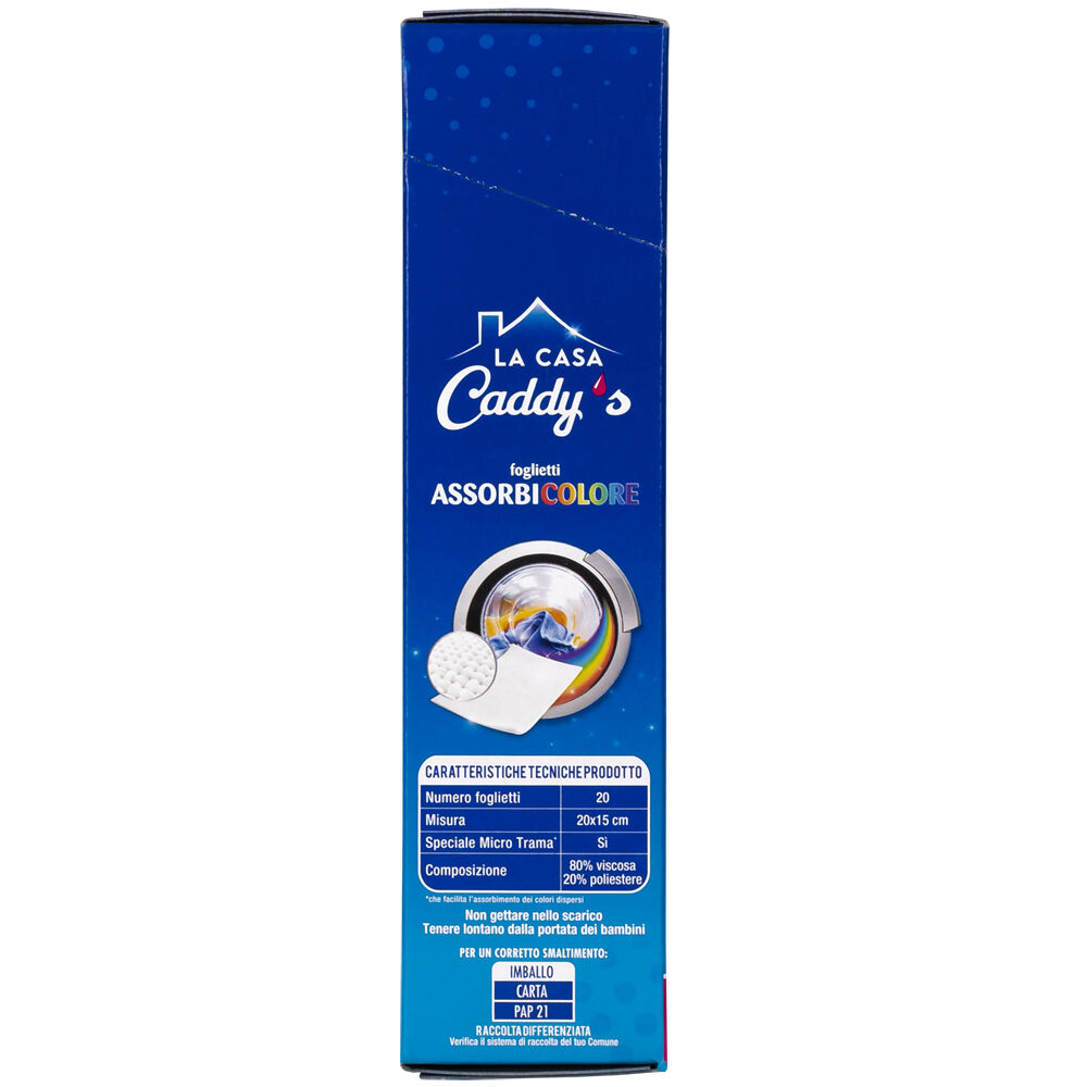 Caddy's Assorbi Colore 20 Fogli, , large