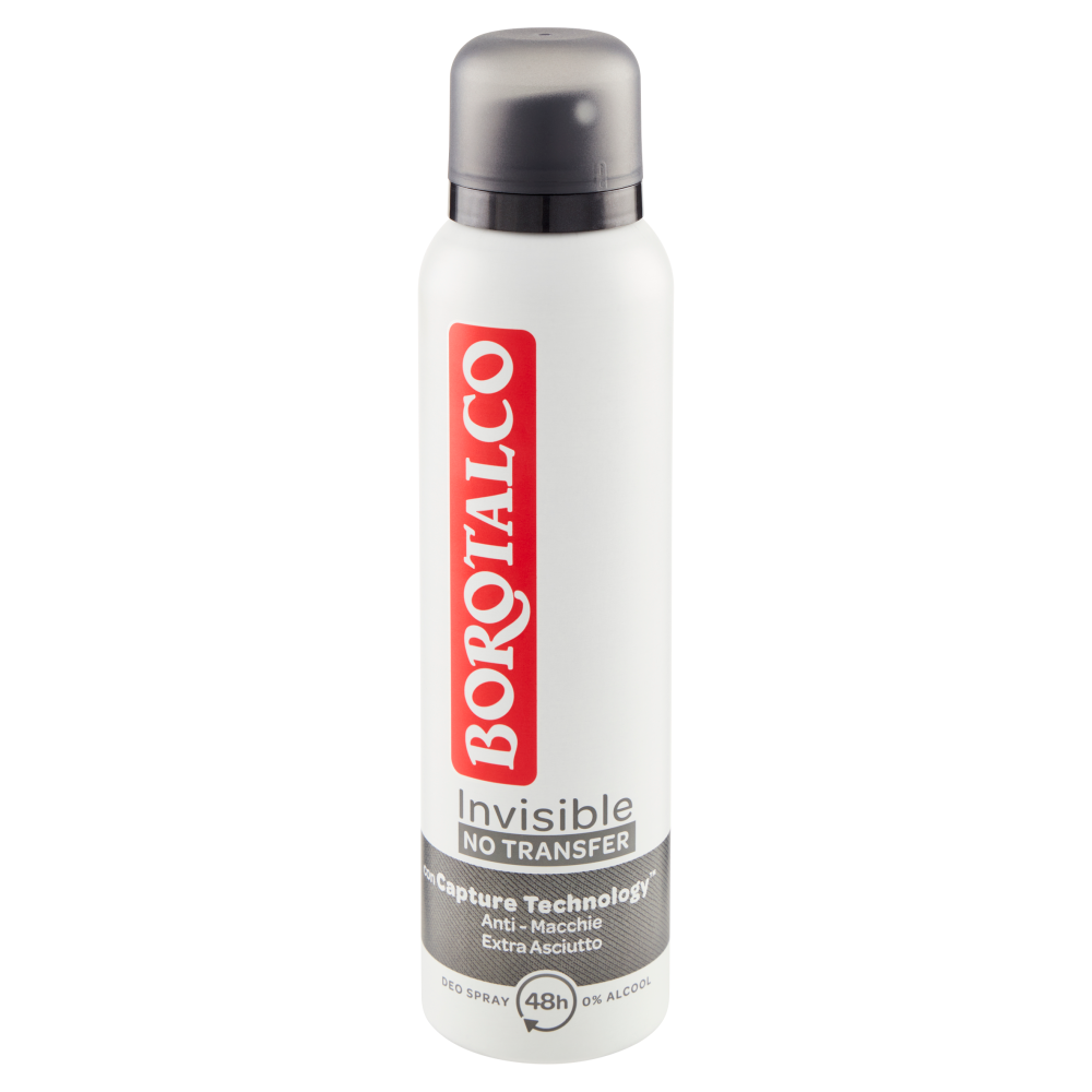Borotalco Deo Invisible Spray No Transfer 150ml - -