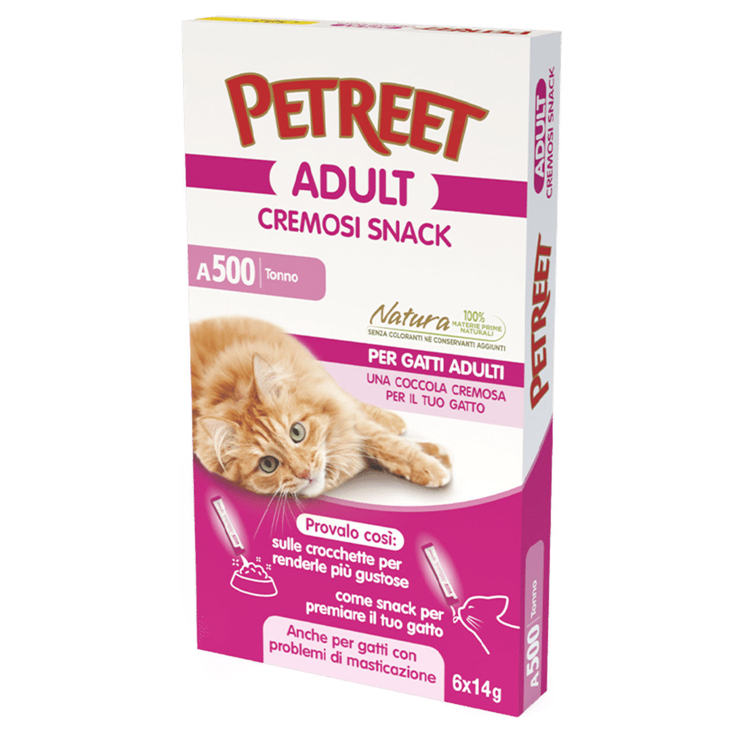Petreet Natura Cremosi Snack al Tonno SN 03 - -