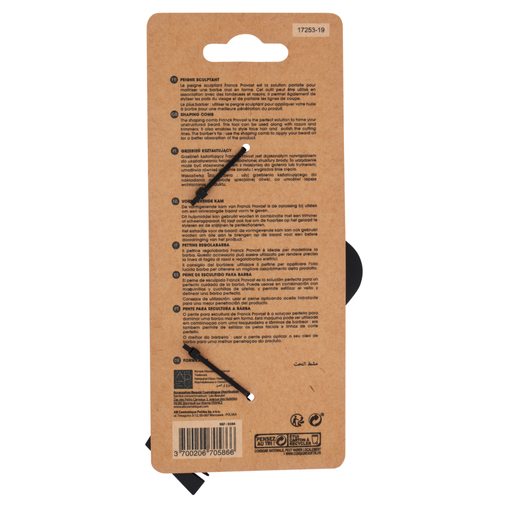 Franck Provost The Barb'Expert Pettine Modella Barba, , large