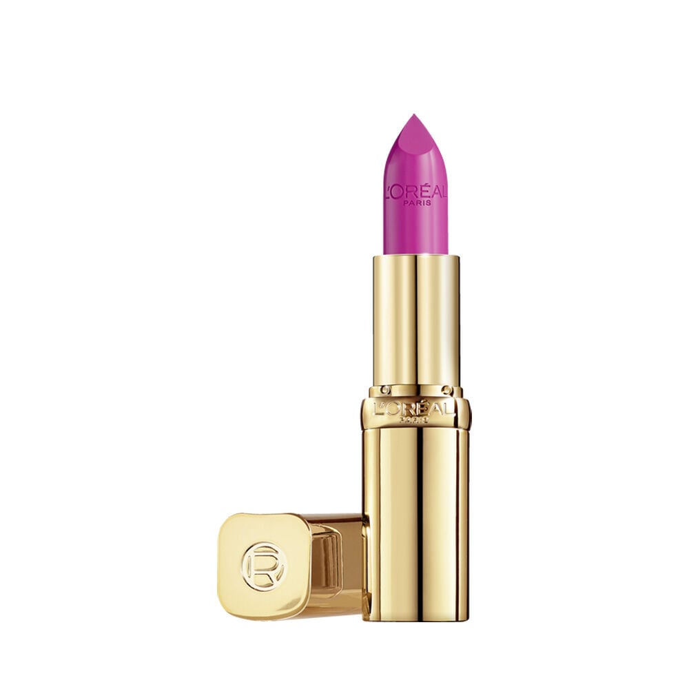 L'oréal Paris Rosa Rossetto + Lucidalabbra, Raso Color Riche (112 Parigi Parigi) - Immagine 5